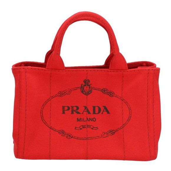 Prada Mini Canapa Tote Bag - Picture 1 of 6